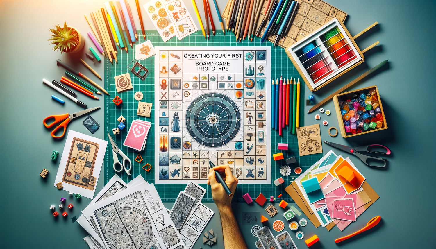 Crafting Your First Board Game Prototype: Materials and Methods