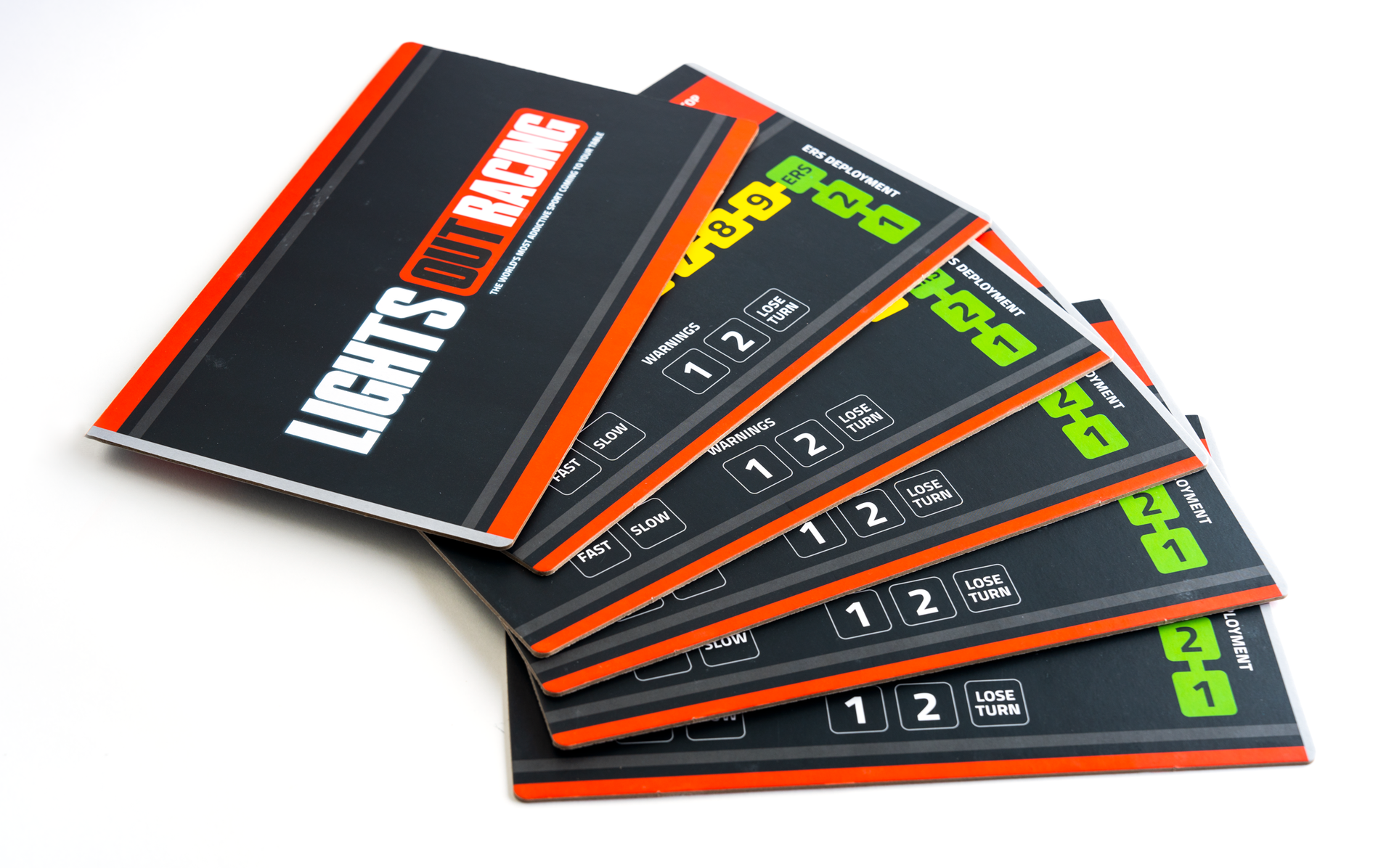 Lights Out Racing | Board Game - Mahtgician Games, LLC | Formula 1 - Formula One - F1